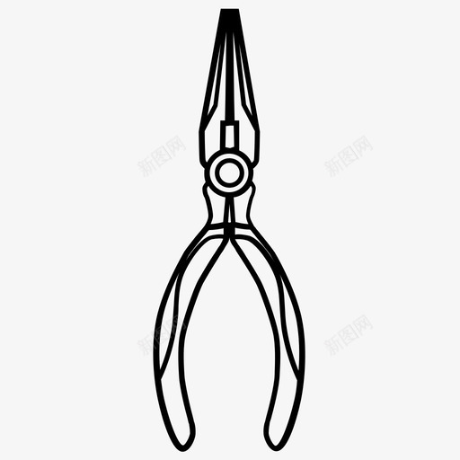 打桩机工艺修理svg_新图网 https://ixintu.com 修理 打桩机 工艺 修理工 工具 针头
