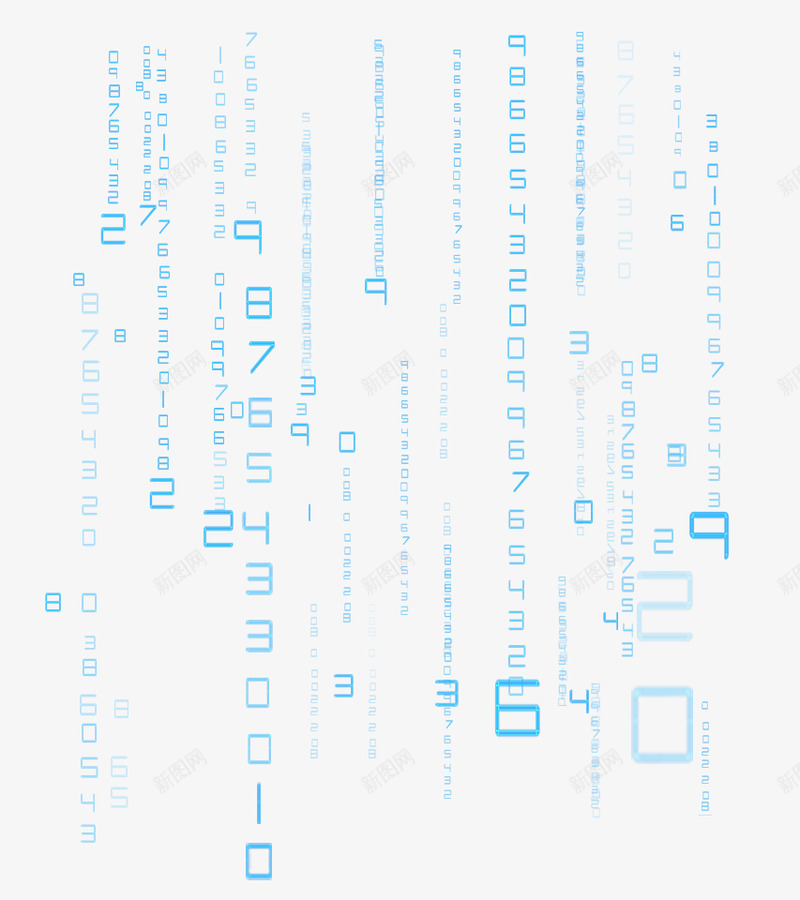 科技感大门 数字流贴图png免抠素材_新图网 https://ixintu.com 科技 大门 数字 贴图