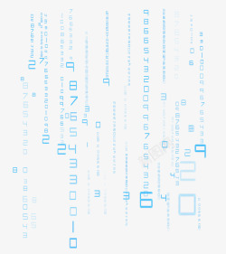 科技感大门 数字流贴图素材