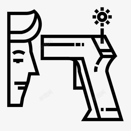 红外线温度计冠状病毒发烧svg_新图网 https://ixintu.com 红外线 温度计 冠状 病毒 发烧 体温