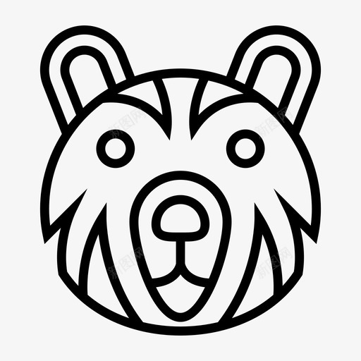 熊动物哺乳动物svg_新图网 https://ixintu.com 熊动物 动物 哺乳动物 北极熊 泰迪 俄罗斯