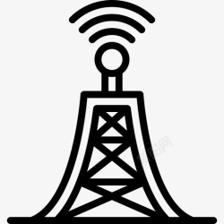 联络信号铁塔信号通信频率高清图片