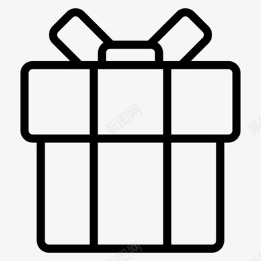 礼品礼盒礼物图标