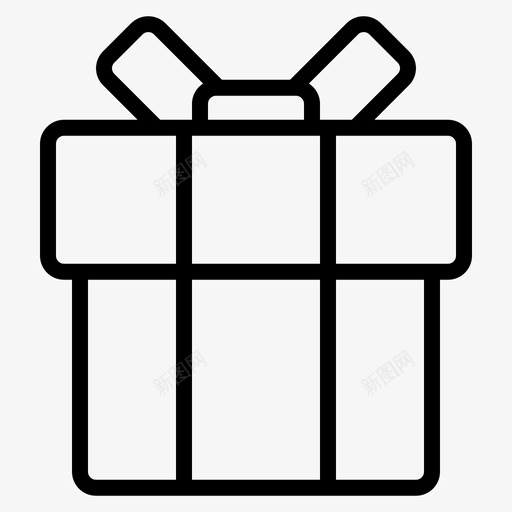 礼品礼盒礼物svg_新图网 https://ixintu.com 用户界面 礼品 礼盒 礼物 用户 体验 简单