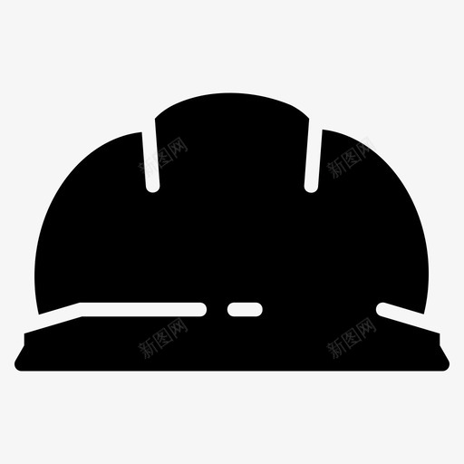 头盔建筑施工svg_新图网 https://ixintu.com 头盔 建筑施工 安全 工作 施工 固体