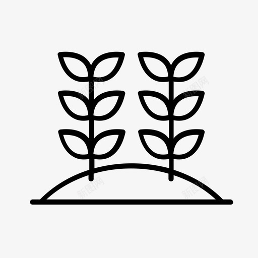 植物地球绿色svg_新图网 https://ixintu.com 植物 地球 绿色植物 回收 常用 图标