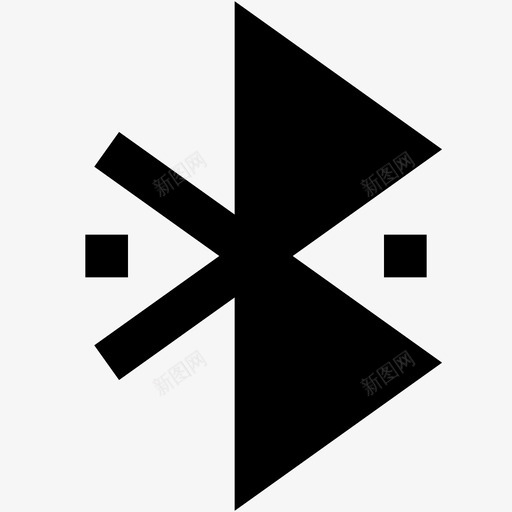 蓝牙通信网络svg_新图网 https://ixintu.com 蓝牙 通信 网络系统 无线 用户界面 标志符