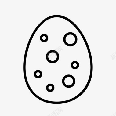 复活节彩蛋动物乐趣图标