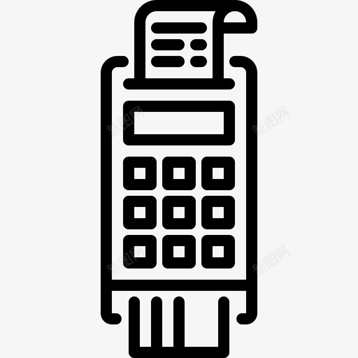 edc机卡金融svg_新图网 https://ixintu.com 机机 金融 支付 银行 理财 线路