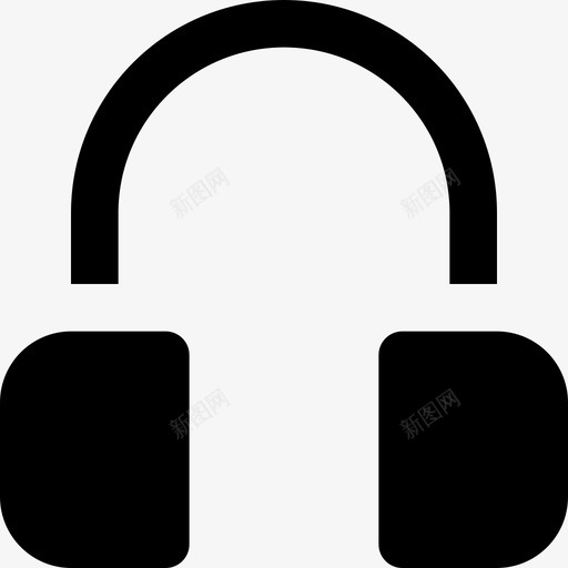 耳机耳塞声音svg_新图网 https://ixintu.com 耳机 耳塞 声音 基本 用户界面 字形