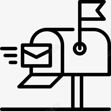 邮箱信箱信件图标