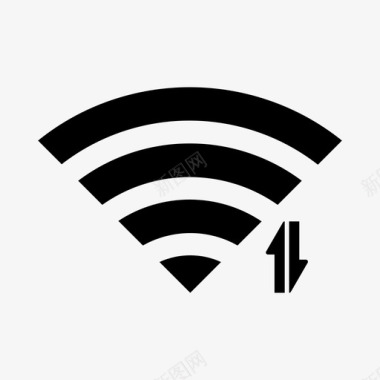 wifi数据设备图标