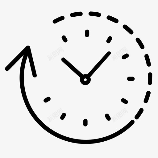 日程表时钟日期svg_新图网 https://ixintu.com 日程表 时钟 日期 通知 时间 货币 轮廓 笔划 样式