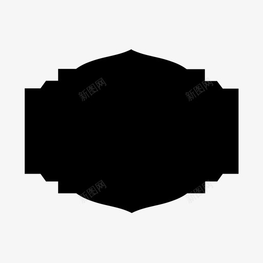 边框包框架svg_新图网 https://ixintu.com 复古 框架 边框 包框架 标签 形状