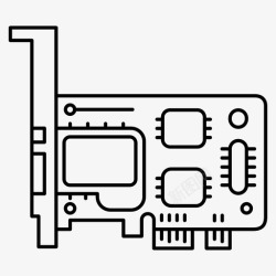 网卡图标网卡元器件电脑高清图片
