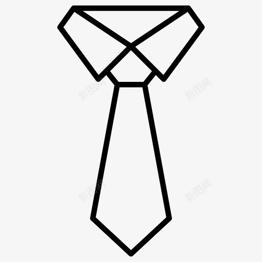 领带正装西装svg_新图网 https://ixintu.com 领带 正装 西装 时装