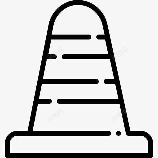 交通锥护柱信号svg_新图网 https://ixintu.com 交通 锥护 信号 城市 劳动节 大纲