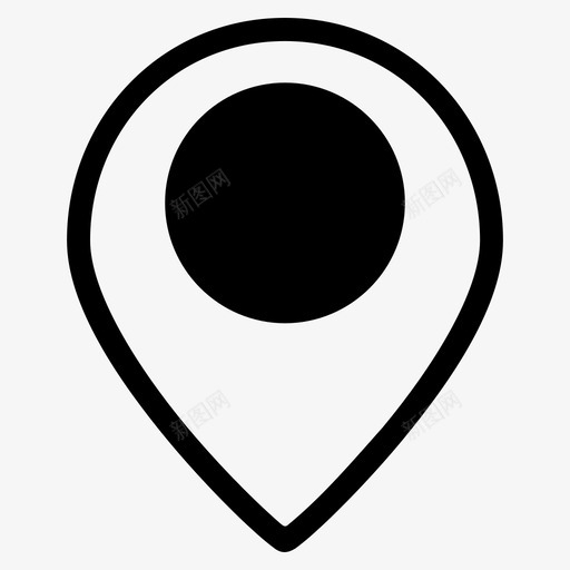 导航地标位置svg_新图网 https://ixintu.com 导航 地标 位置 地图 旅行 应用程序
