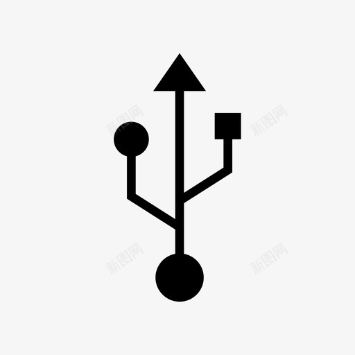 usbusb连接usb端口svg_新图网 https://ixintu.com 标志 端口 连接 标志符 符号