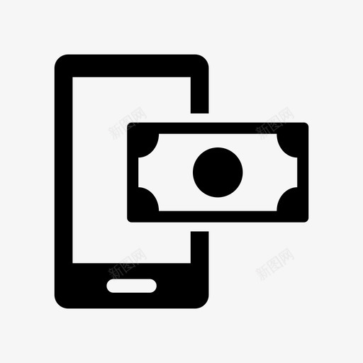 移动支付信用卡数字支付svg_新图网 https://ixintu.com 支付 移动 信用卡 数字 货币 应用 大纲 图示