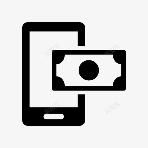 移动支付信用卡数字支付svg_新图网 https://ixintu.com 支付 移动 信用卡 数字 货币 应用 大纲 图示