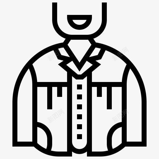 牛仔背心服装时装svg_新图网 https://ixintu.com 牛仔 背心 服装 时装 西装 系列