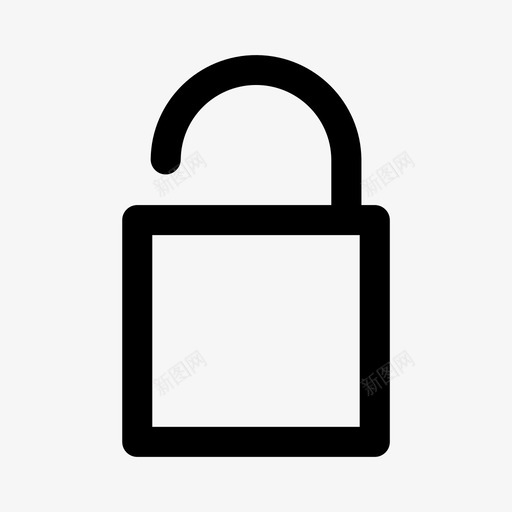 打开挂锁解锁电子商务用户界面svg_新图网 https://ixintu.com 打开 挂锁 解锁 电子商务 用户界面