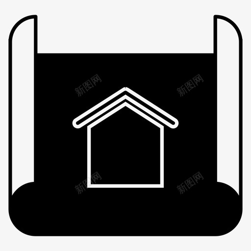 房屋平面图建筑师设计建筑规划svg_新图网 https://ixintu.com 房屋 平面图 建筑师 设计 建筑 规划 施工图