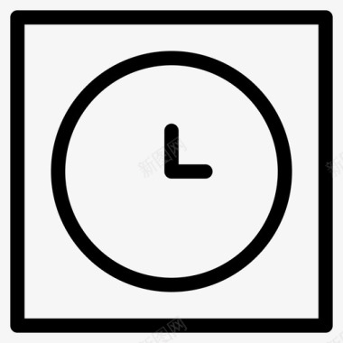 时钟播放时间用户界面资产质量第1卷图标
