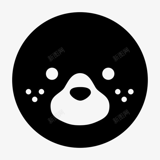 棕熊动物自然svg_新图网 https://ixintu.com 棕熊 动物 自然 野生动物