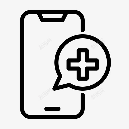 医疗保健医疗移动svg_新图网 https://ixintu.com 医疗 医疗保健 移动电话 智能 手机