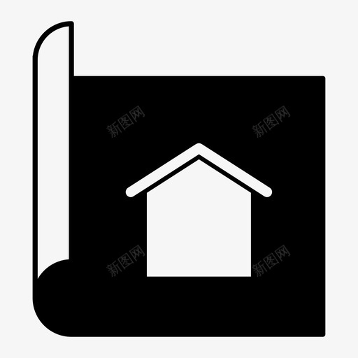 房屋平面图建筑师设计建筑规划svg_新图网 https://ixintu.com 房屋 平面图 建筑师 设计 建筑 规划 施工图