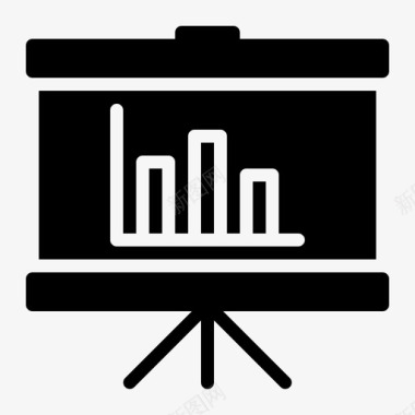 演示分析教育学校图示符图标