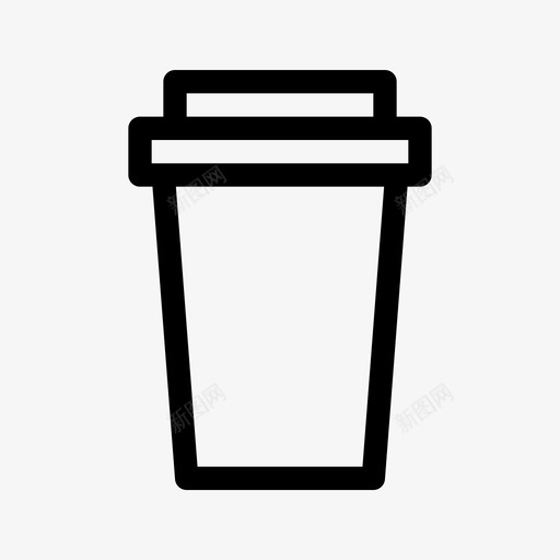 咖啡杯mutuline饮料svg_新图网 https://ixintu.com 咖啡杯 饮料