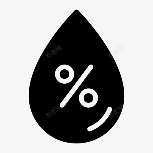 湿度下降百分比svg_新图网 https://ixintu.com 湿度 下降 百分比 雨水 天气 天气图 图示