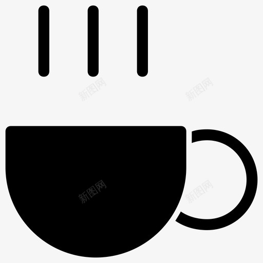 茶杯咖啡杯假日svg_新图网 https://ixintu.com 茶杯 夏季 咖啡杯 假日 马克 系列