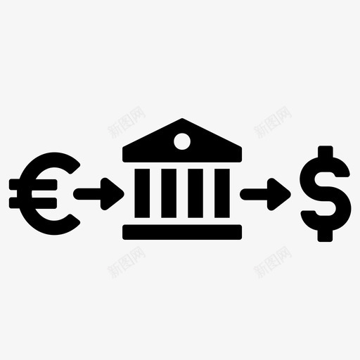 欧元兑美元银行外汇svg_新图网 https://ixintu.com 欧元 美元 银行 外汇 汇率 金融