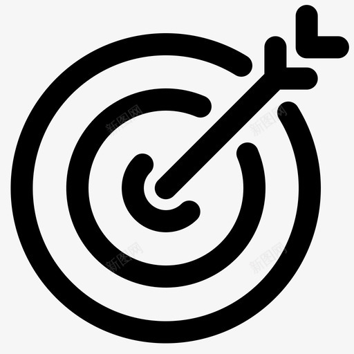 目标箭头业务svg_新图网 https://ixintu.com 目标 箭头 业务 重点 战略 紧凑型 财务