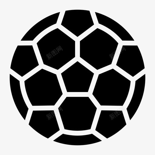 足球球运动符号svg_新图网 https://ixintu.com 足球 运动 符号