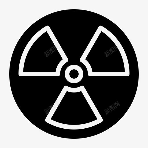 放射性危险核svg_新图网 https://ixintu.com 放射性 危险 核辐射 污染 雕文