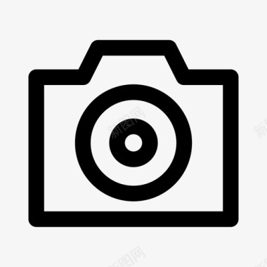 摄像头数码相机电子商务用户界面图标