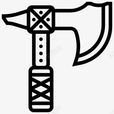 斧头古代中世纪图标