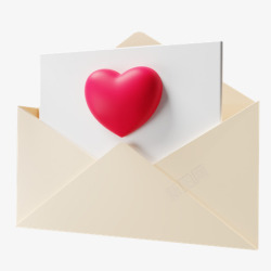 Love Letter 3D平面小素材