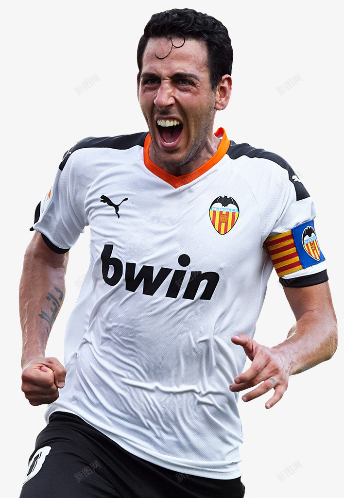 Dani Parejo  FootyRenders体育人物png免抠素材_新图网 https://ixintu.com 体育人物