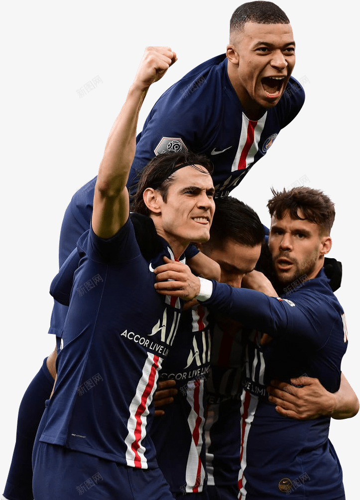 Kylian Mbappe Edinson Cavani Pablo Sarabia amp Juan Bernat  FootyRenders体育人物png免抠素材_新图网 https://ixintu.com 体育人物