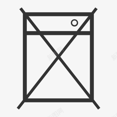 不可机洗图标