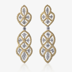 Buccellati  Earrings  toile Pendant Earrings  Jewelry饰品素材