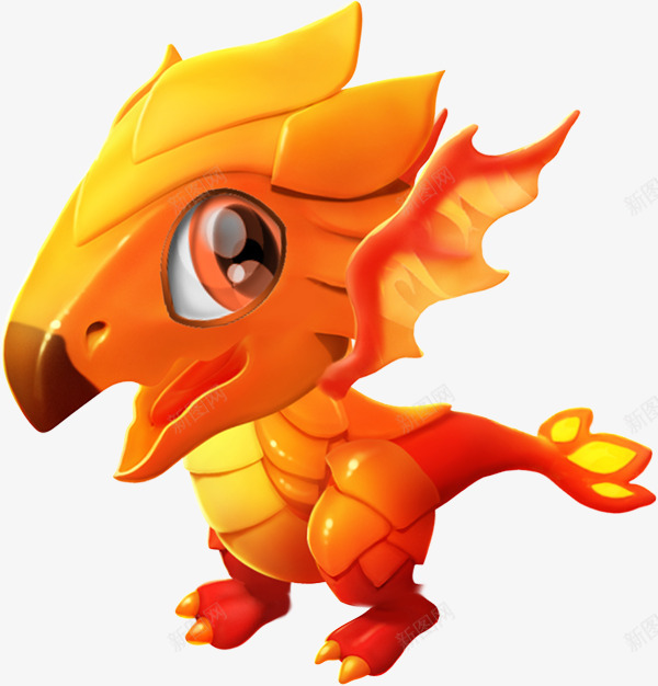 Phoenix Dragon Baby石器时代png免抠素材_新图网 https://ixintu.com 石器时代