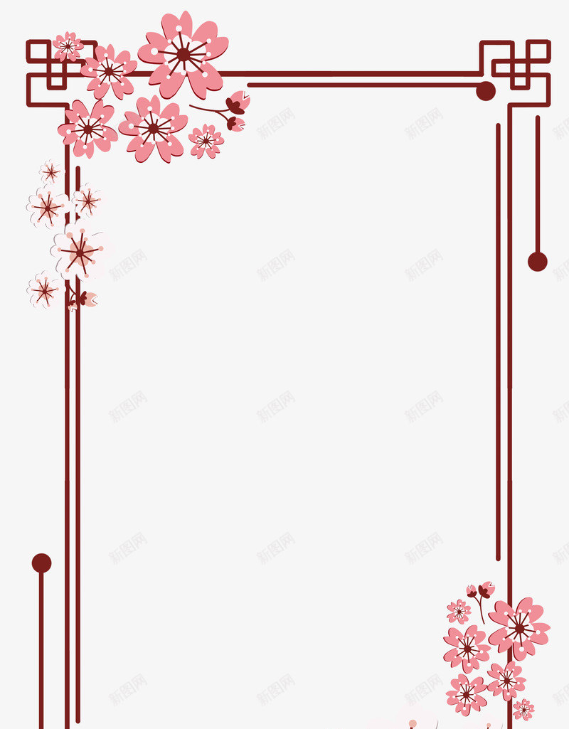 1 4国风边框png免抠素材_新图网 https://ixintu.com 国风 边框