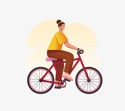 Female Cycling Colorful 22x人物素材